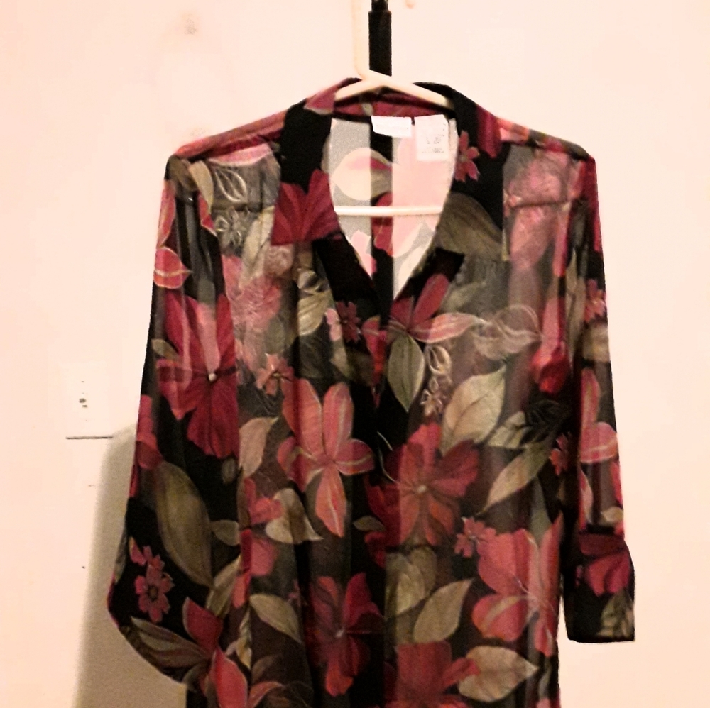White Stag Blouse.  Size 14W-16W.